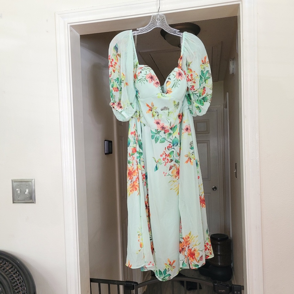 EShakti Newberry floral dress size 16